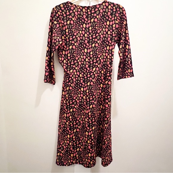 Mata Traders Organic Cotton Wrap‎ Style Dress - Picture 2 of 4